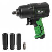 Пневмогайковерт 1/2" ECO AIW-1500S (1300/1700 Нм (закр./откр.); 3 ступени крут.мом.; twin hammer; 7000 об/мин; композитный корпус) Пневмогайковерт 1/2" ECO AIW-1500S (1300/1700 Нм (закр./откр.); 3 ступени крут.мом.; twin hammer; 7000 об/мин; композитный корпус)