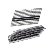 Реечные гвозди 21 градус 2.8х80 мм гладкие / 2000шт // For-Est