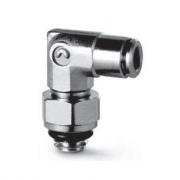 Фитинг цанговый угловой поворотный Camozzi 6522 3-M3 Фитинг цанговый угловой поворотный Camozzi 6522 3-M3