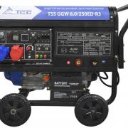 Инверторный бензиновый сварочный генератор TSS GGW 6.0/250ED-R3