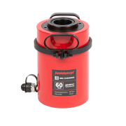 Домкрат гидравлический с полым штоком, однополостной 60 т, ход 50 м [HRH-CY06060050]