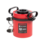 Домкрат гидравлический с полым штоком, двухполостной 60 т, ход 50 мм [HRH-CY0806050]