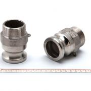 Камлок из нержавеющей стали F-150 1 1/2" (38 мм) Камлок из нержавеющей стали F-150 1 1/2" (38 мм)