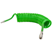Шланг спиральный с быстросъемным соединением, 8/12мм, 5м, ECO, (AHU-0580) Шланг спиральный с быстросъемным соединением, 8/12мм, 5м, ECO, (AHU-0580)