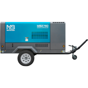 Винтовой дизельный компрессор Master Blast MB-275D на шасси Винтовой дизельный компрессор Master Blast MB-275D на шасси