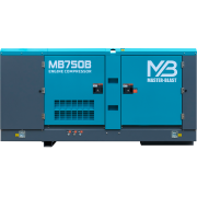 Винтовой дизельный компрессор Master Blast MB-750B-12 на раме