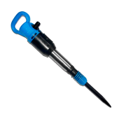 Пневматический отбойный молоток МОП-4 (ТЗК) с одинарной рукояткой Пневматический отбойный молоток МОП-4 (ТЗК) с одинарной рукояткой