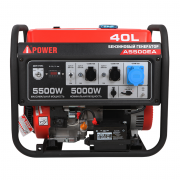Портативный бензиновый генератор A‑iPower A5500EA