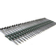 Реечные гвозди 21 градус 2.8х50 мм ершеные / 6000 шт // Mainpack