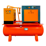 Компрессор винтовой Атом А4Е‑270 (10 бар, 400 л/мин, 4 кВт, 270л, IP23)