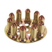 Патрон индустриальный F‑DK4 (6,3х10) красный / 100шт // FixPistols