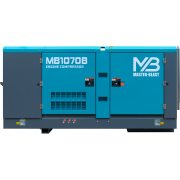 Винтовой дизельный компрессор Master Blast MB‑1070B‑25 на раме