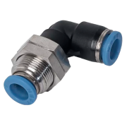 Фитинг цанговый L‑образный с накидной гайкой NBPT PLM 6
