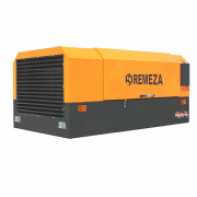 Дизельный винтовой компрессор Remeza ДК‑12/7Р на раме