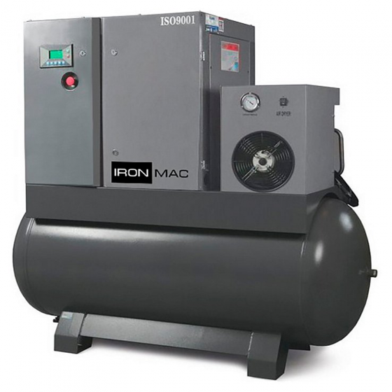 Винтовой компрессор IRONMAC IC 10/8 AM 500L