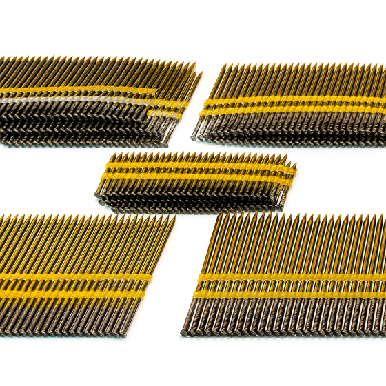 Реечные гвозди R20 38X120 BK SCHRAUB винтовые / 1500 шт // BeA 