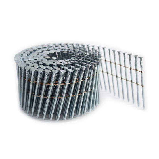 Гвозди барабанные CNW 31/70 RI CNK ершеные оцинкованные / 4800шт // For-Est