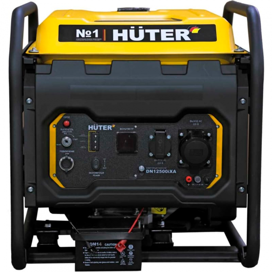 Инверторный генератор Huter DN12500iXA (электростартер)