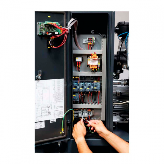 Винтовой компрессор COMARO LB 3,0 / 200 E - 8 бар с осушителем