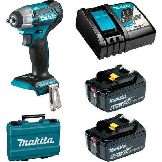 Аккумуляторный ударный гайковёрт Makita DTW180RFE