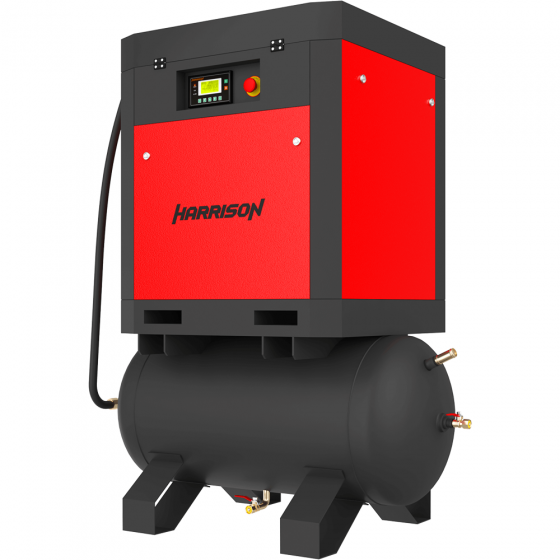 Винтовой компрессор с ременным приводом Harrison HRS-94750T5 - 8 бар (IP54)