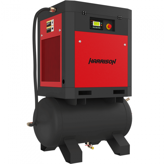 Винтовой компрессор с ременным приводом Harrison HRS-94750T5 - 8 бар (IP54)