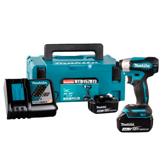 Аккумуляторный ударный шуруповёрт Makita DTD157RTJ