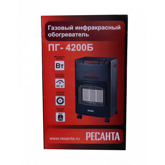 Газовый инфракрасный обогреватель ПГ-4200Б Ресанта