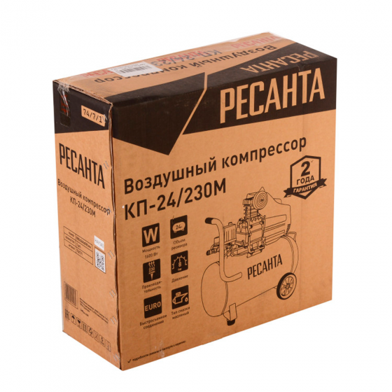 Компрессор Ресанта КП-24/230М