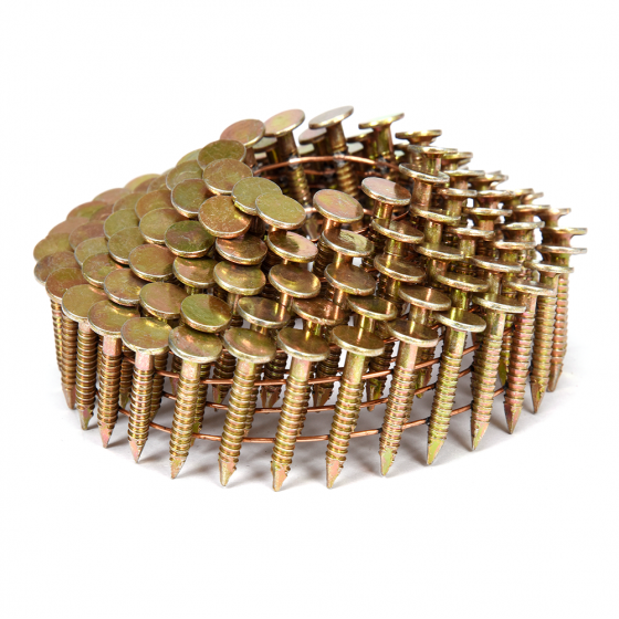 Гвозди кровельные барабанные 31/32 мм ершеные оцинкованные / 3600шт // FROSP