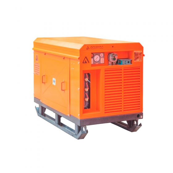 Шахтная компрессорная станция ЗИФ-ШВ-7,5-0,7 Т (660; 380 В, на салазках)