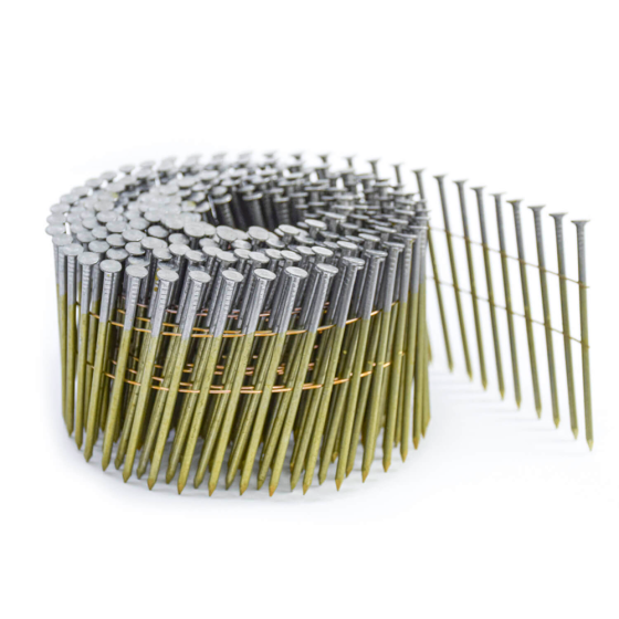 Гвозди барабанные CNW 25/55 BK SE гладкие со скош. острием / 7200шт // For-Est