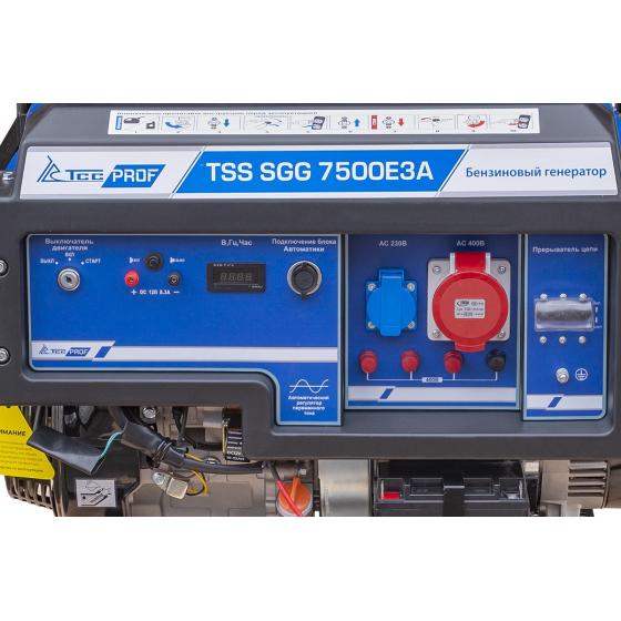 Бензогенератор TSS SGG 7500Е3A