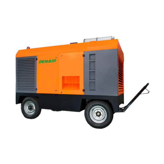 Дизельный компрессор DENAIR DACY-14/12 передвижной