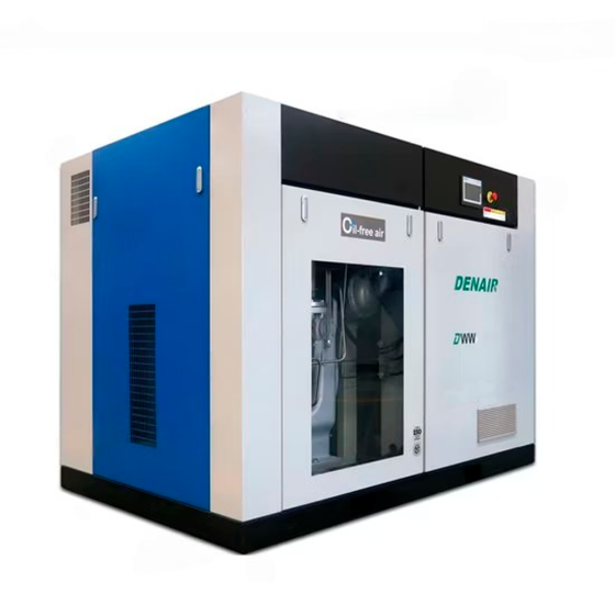 Винтовой компрессор DENAIR DWL-110(W)-2 безмасляный