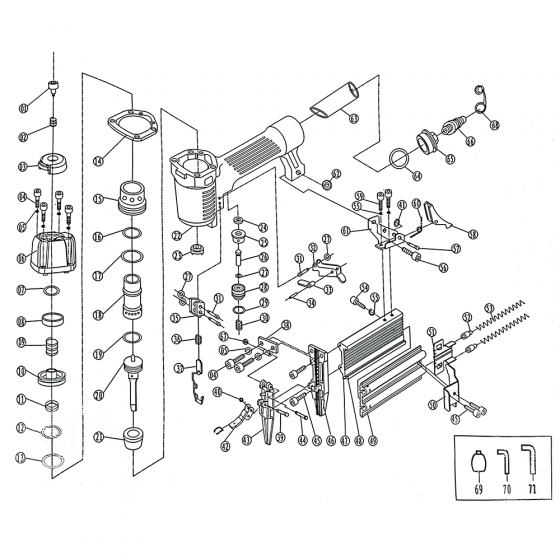 Уплотнительное кольцо 21×3 (№19) для FROSP F50