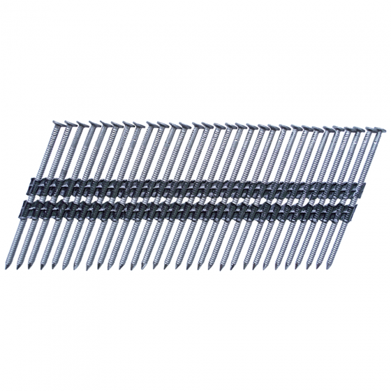 Реечные гвозди 21 градус 3.1x90 мм ершеные / 4250 шт // FROSP