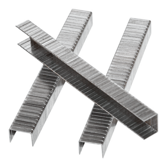 Скоба упаковочная HF-12 оцинкованная / 5280шт // For-Est