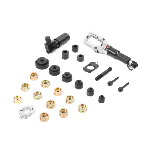 Голова гидравлическая универсальная (резка, опрессовка, перфорация), 6,5 т [HRH-CR0330065]