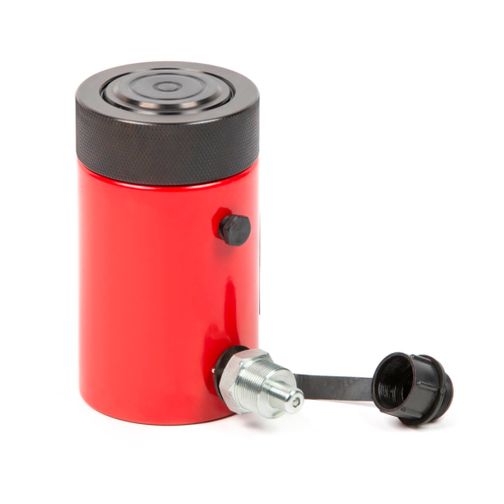 Домкрат гидравлический, однополостной, с фиксирующей гайкой 20 т, ход 50 мм [HRH-CY0200004]