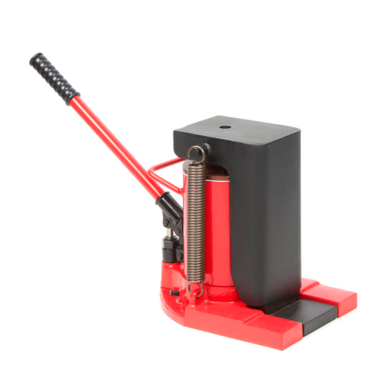 Домкрат гидравлический, с низким подхватом Toe Jack 3/5 т, ход 120 мм [HRH-CY0200019]