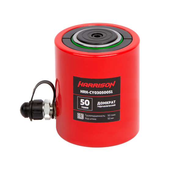 Домкрат гидравлический, однополостной 50 т, ход 50 мм [HRH-CY03050051]