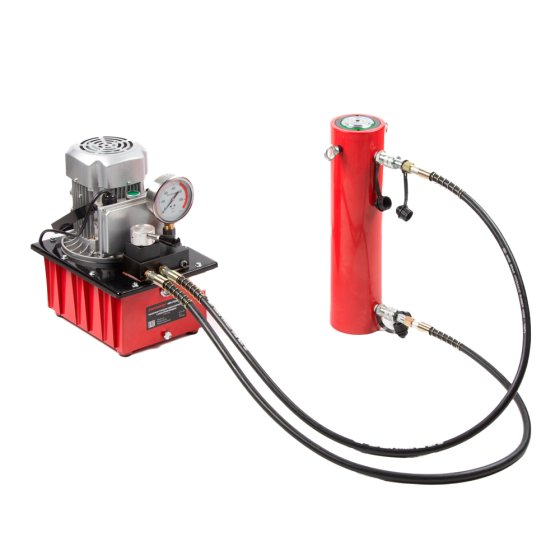 Домкрат гидравлический, двуполостной 50 т, ход 300 мм [HRH-CY0705300]