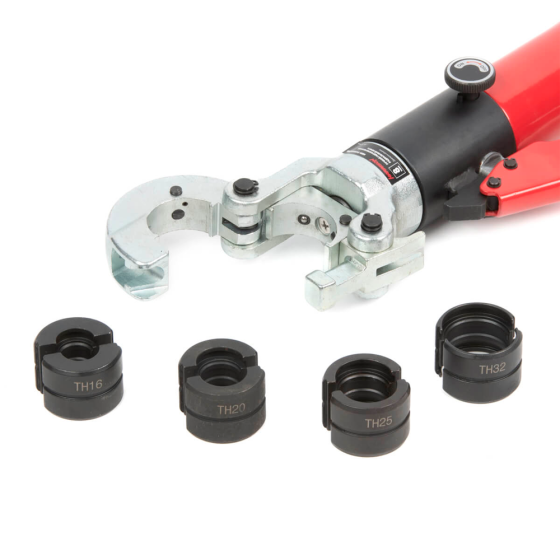 Ручной гидравлический радиальный пресс для труб, 8 тонн [HRH-TC0103208]