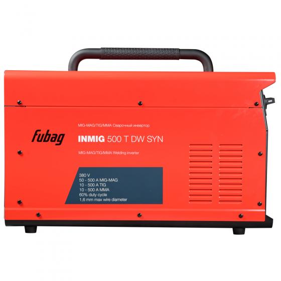 Сварочный полуавтомат FUBAG INMIG 500T DW SYN + подающий механизм  DRIVE INMIG DW + Шланг пакет 10м + горелка FB 400 3m [38029.5]