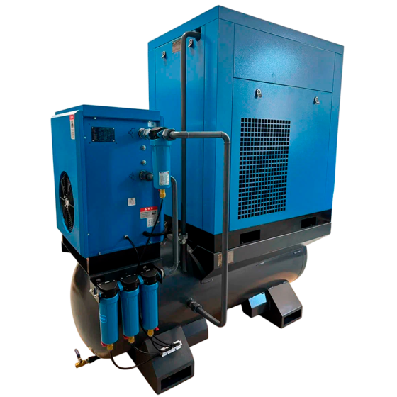 Винтовой компрессор ВК-J 15/16 TG (15 бар, 15 кВт, IP 23) ВедКом