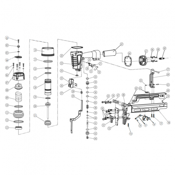 Стенд безопасности (№32) для FROSP K-N851 [32 Safety stand]