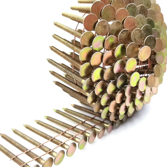 Гвозди кровельные барабанные 3,05/45 мм ершеные оцинкованные / 3600шт // FROSP