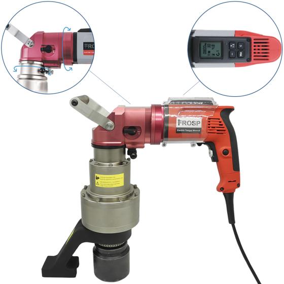 Электрогайковерт динамометрический угловой FROSP LDA-80A