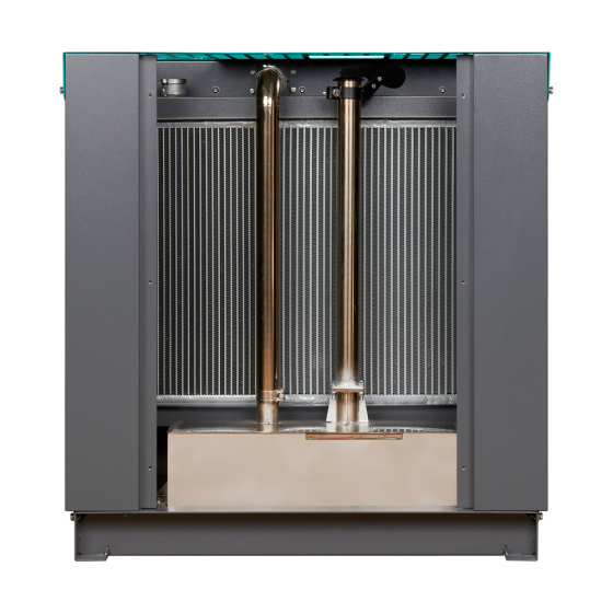 Винтовой дизельный компрессор Master Blast MB-185B-7+AC с осушителем, на раме